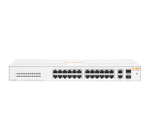 Hewlett Packard Enterprise Aruba Instant On 1430 26G 2SFP No administrado L2 Gigabit Ethernet (10/100/1000) 1U Blanco