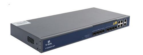 V-Sol  OLT de 4 puertos EPON con 8 puertos Uplink (4 puertos Gigabit Ethernet + 4 puertos Gigabit Ethernet SFP) , hasta 256 ONUS,