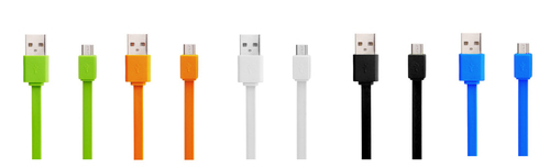Xtech XTG-231 cable USB 1 m USB 2.0 USB A Micro-USB B Negro, Azul, Verde, Naranja, Blanco