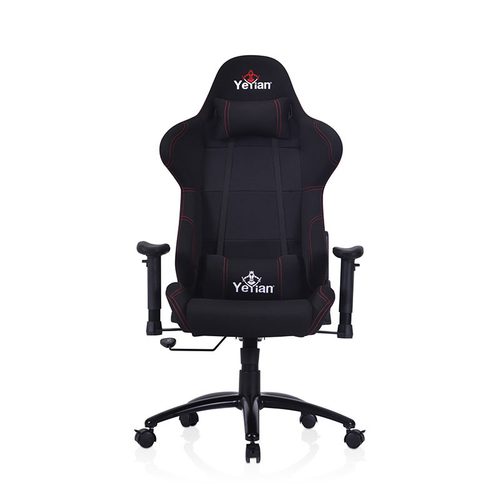 Yeyian YFC-GCEF-01-RD silla para videojuegos Silla universal para juegos asiento acolchado Negro, Rojo