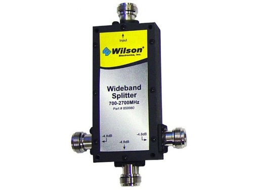Wilson Electronics  Divisor de 3 salidas, 50 Ohm, 700-2700MHz conector N-Hembra