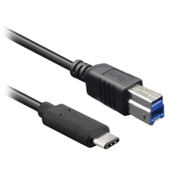 BRobotix 170302 cable USB 1 m USB 3.2 Gen 1 (3.1 Gen 1) USB B USB C Negro