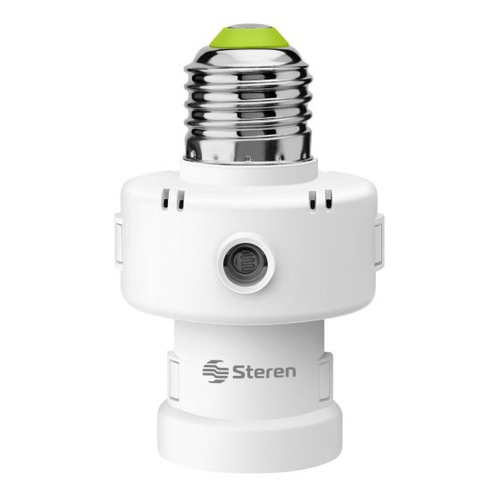 Steren LAM-056 socket para lámpara 60 W Blanco E26/E27 E27 Fluorescente, Incandescente, LED