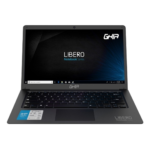 Ghia LXH14CPP laptop N3350 Computadora portátil 35.8 cm (14.1") HD Intel® Celeron® N 4 GB 64 GB eMMC Wi-Fi 4 (802.11n) Windows 10 Pro Negro