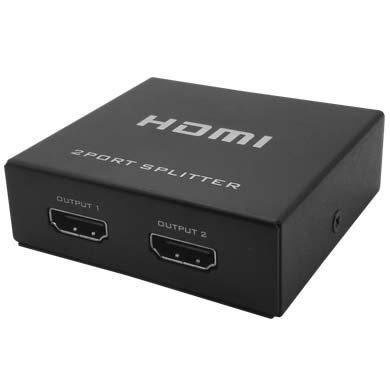 BRobotix 497899 divisor de vídeo HDMI 2x HDMI
