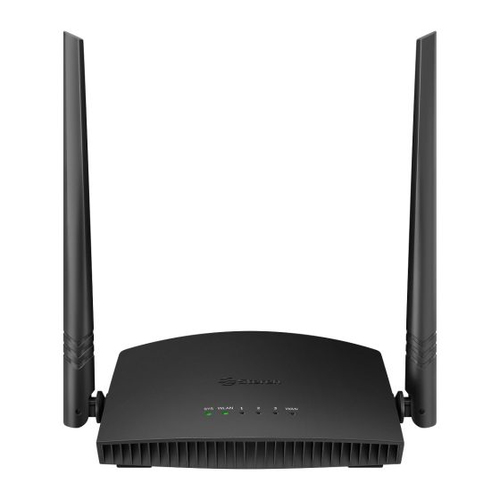 Steren COM-825 router inalámbrico Ethernet rápido Banda única (2,4 GHz) 5G Negro