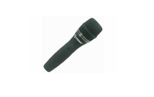 Steren MIC-160 micrófono Negro Micrófono para escenarios y espectáculos
