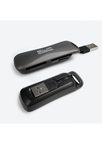 Klip Xtreme KCR-210 lector de tarjeta USB 2.0 Negro