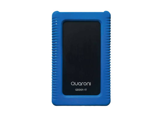 Quaroni QDD01-1T disco duro externo 1000 GB Negro, Azul