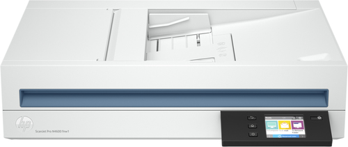 HP Scanjet Pro N4600 fnw1 Escáner de base plana y ADF 1200 x 1200 DPI A5 Blanco