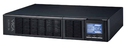 Vica ALPHA 2K sistema de alimentación ininterrumpida (UPS) Doble conversión (en línea) 2 kVA 2000 W 8 salidas AC