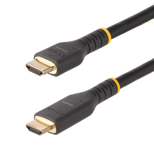 StarTech.com Cable de 10m HDMI Activo - HDMI 2.0 4K 60Hz UHD - Cable de Servicio Pesado - Resistente - Cable HDMI de Alta Velocidad con Ethernet