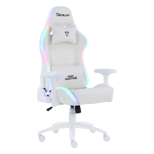 Ocelot Gaming ORGB-WHITE THUNDRA silla para oficina o computadora respaldo duro