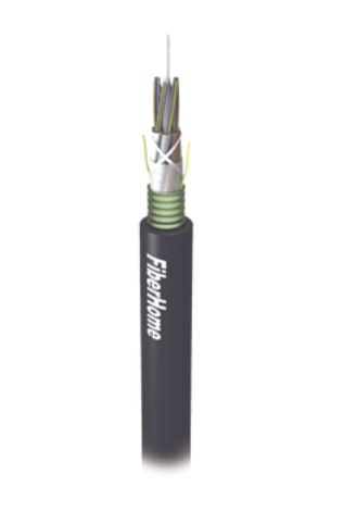 LinkedPRO  Cable de Fibra Óptica para Exterior G.652D, Armada, Monomodo de 12 Hilos, Loose Tube, Color Negro, Precio por metro