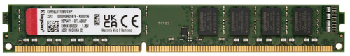 Kingston Technology ValueRAM KVR16N11D6A/4WP módulo de memoria 4 GB 1 x 4 GB DDR3 1600 MHz