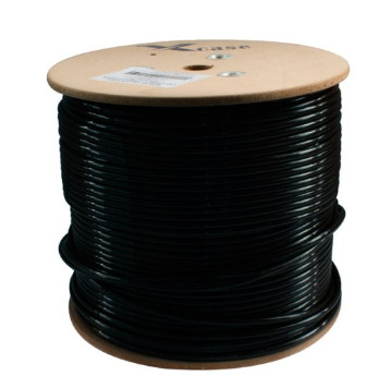X-Case ACCCABLE30DOFO cable de red Negro 305 m Cat6 F/UTP (FTP)