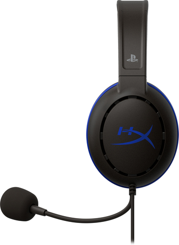 HyperX Cloud Chat PS5-PS4 Auriculares Alámbrico Diadema Llamadas/Música Negro, Azul