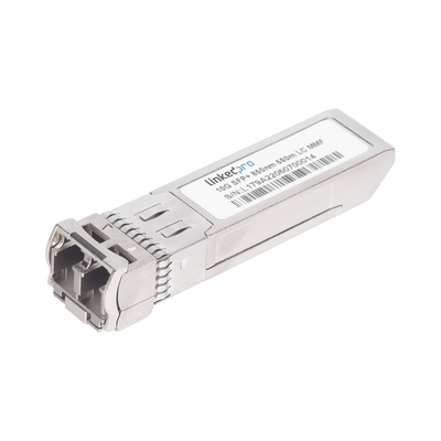 LinkedPRO  Transceptor Óptico SFP+ (Mini-Gbic) / Multimodo 850 nm / 10 Gbps / 10GBASE-SR / Conectores LC/UPC Dúplex / DDM / Hasta 550 m
