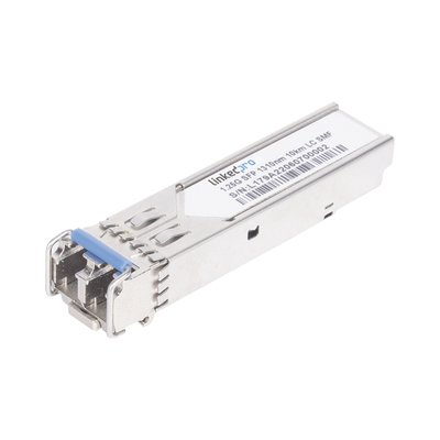 LinkedPRO  Transceptor Óptico SFP (Mini-Gbic) / Monomodo 1310 nm / 1.25 Gbps / 1000BASE-LX / Conectores LC/UPC Dúplex / DDM / Hasta 10 km