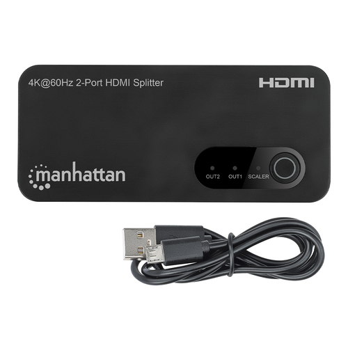 Intellinet 207614 divisor de vídeo HDMI 2x HDMI