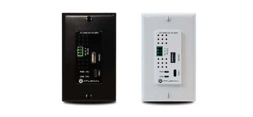 ATLONA  OMEGA Transmisor de placa de pared para USB-C