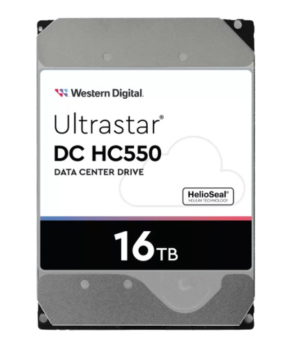 Western Digital  Disco Duro Enterprise 16 TB / Wester Digital (WD) / Serie Ultrastar / Recomendado para Data Center y NVRs de Alta Capacidad / Alto Performace