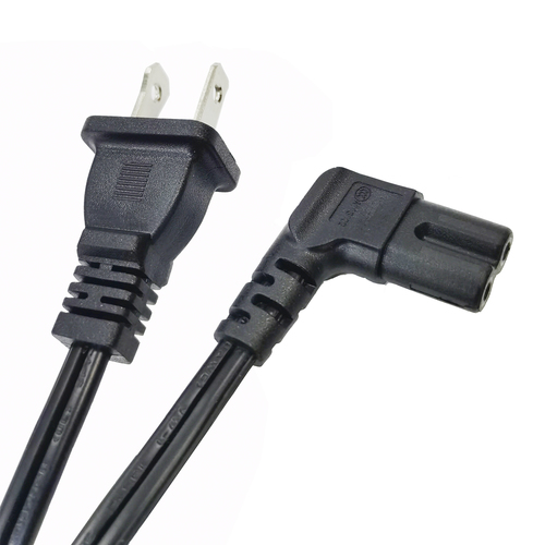Epcom  Cable de Alimentación Eléctrica para 120-240 Vca / 1 Metro / 2 Clavijas tipo Americano / Conector en Forma tipo L