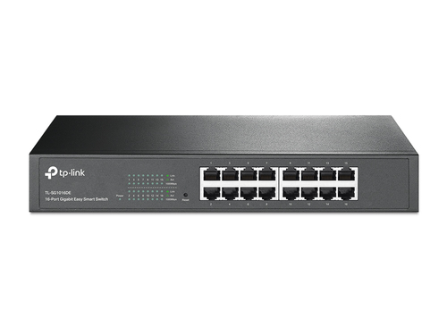 TP-Link TL-SG1016DE dispositivo de redes Gestionado L2 Gigabit Ethernet (10/100/1000) Negro