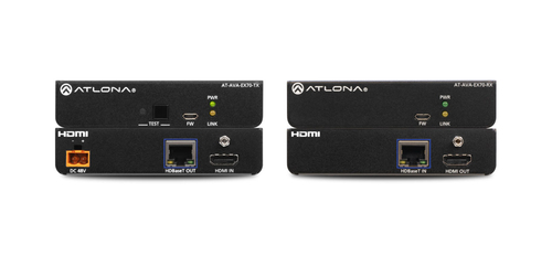 ATLONA  Avance™ 4K/UHD Kit extensor HDMI con alimentación remota / Instalaciones más rápidas y confiables