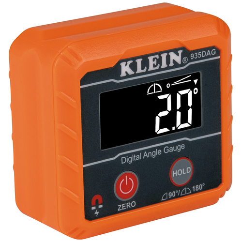 Klein Tools  Inclinómetro y Nivel digital con Magneto y Pantalla Digital que Gira en Posición Invertida