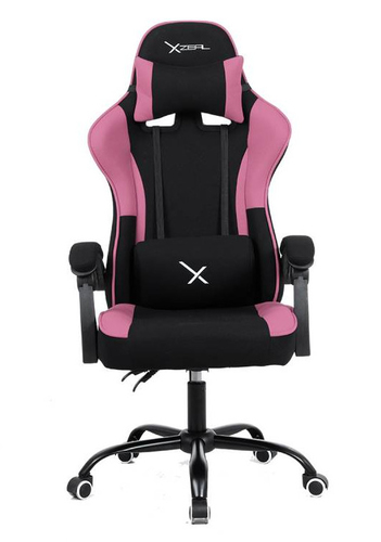 XZEAL XZSXZ20P silla para videojuegos Descansabrazo para juego Negro, Rosa
