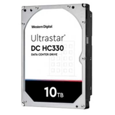 Western Digital  Disco Duro Enterprise 10 TB / Wester Digital (WD) / Serie Ultrastar / Recomendado para Data Center y NVRs de Alta Capacidad / Alto Performace