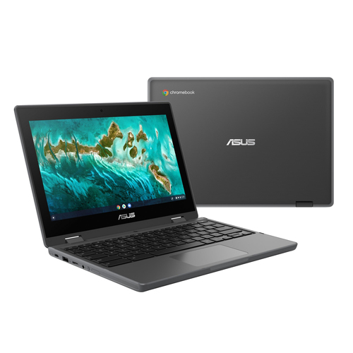 ASUS Chromebook Flip CR1 CR1100FKA-Cel4G64s-C1 N4500 29.5 cm (11.6") Pantalla táctil HD Intel® Celeron® N 4 GB LPDDR4x-SDRAM 64 GB eMMC Wi-Fi 6 (802.11ax) ChromeOS Gris