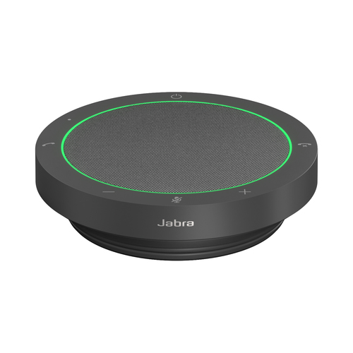 Jabra  Speak 2 40, Altavoz portátil con micrófono integrado, sonido increíble para conferencias y música, versión UC, Cancelación de eco acústico (AEC) (2740-209)
