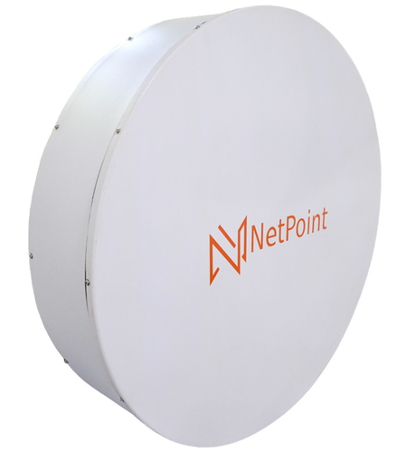 NetPoint  Antena Direccional para radio C5x y B5x / 36 dBi / Diámetro  de la antena 120 cm / Frecuencia de 4.9-6.4 GHz / Montaje Milimetrico incluido