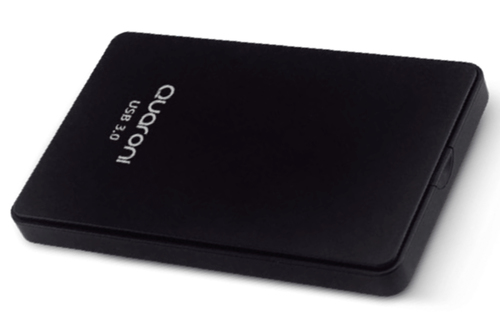 Quaroni QE02 caja para disco duro externo Cubierta de disco duro/SSD Negro 2.5/3.5"