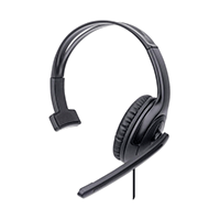 Manhattan 179874 auricular y casco Auriculares Diadema USB tipo A Negro