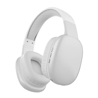Perfect Choice PC-116943 audífono y auriculare Auriculares Inalámbrico y alámbrico Diadema Música USB Tipo C Bluetooth Blanco