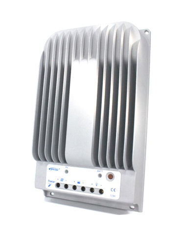 Epsolar  Controlador Solar MPPT 40A 12/24V, Máximo Voltaje de Circuito Abierto Voc 150Vcc, Parámetros Configurables