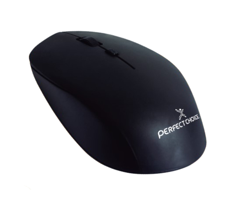 Perfect Choice Mouse inalámbrico Root Pro Negro PC-045137 - ratón Ambidiestro RF inalámbrico