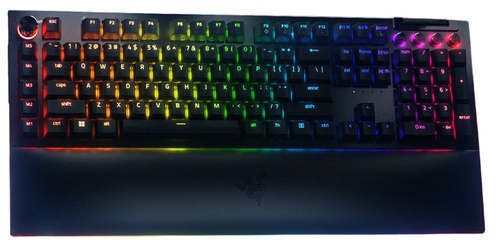 Razer BlackWidow V4 Pro teclado USB QWERTY Inglés Negro