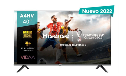 Hisense 40A4HV Televisor 101.6 cm (40") Full HD Smart TV Wifi Negro