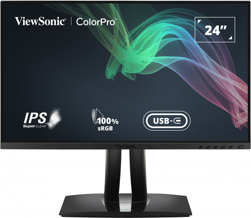 Viewsonic VP Series VP2456 monitor de computadora 61 cm (24") 1920 x 1080 Pixeles Full HD LED Negro