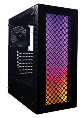 Evotec EV-1020 gabinete de computadora Mini Tower Negro