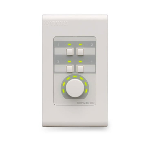 YAMAHA  Panel de Control Digital | 1 Volumen | 4 Switches Configurables | Compatible con Procesadores Serie MA, PA, y MTX