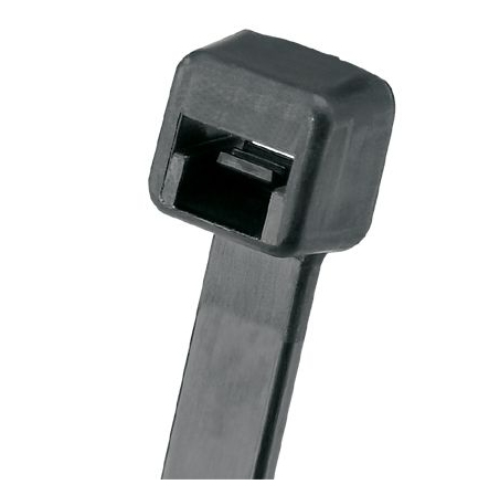 PANDUIT  Cincho de Nylon 6.6, 203mm largo x 3.6mm ancho, Color Negro. Paquete de 1000 Piezas