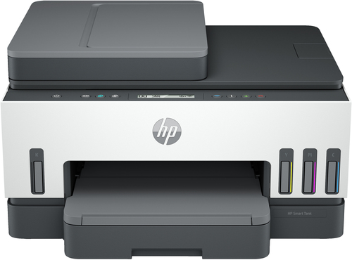 HP Smart Tank Todo-en-uno 750, Impresión, escaneo, copiado, AAD y conexión inalámbrica, AAD para 35 hojas; Escanear a PDF; Impresión a doble cara