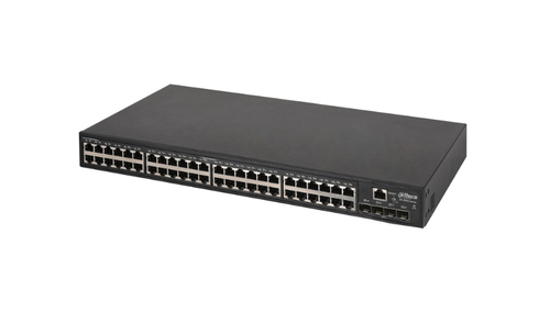 Dahua Technology Aggregation DH-S5500-48GT4XF-E dispositivo de redes Gestionado L2+ Gigabit Ethernet (10/100/1000) Negro