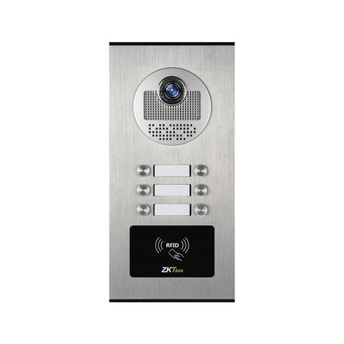 ZKTeco VE06-A01 sistema de intercomunicación de video Aluminio
