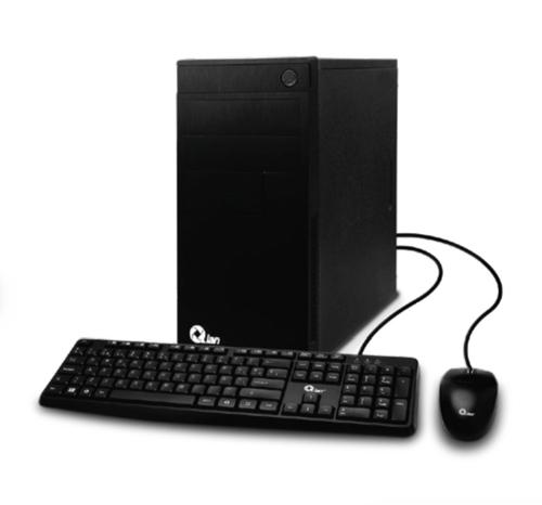 Qian QPI-OPCX12-02 PC i7-12700 Tower Intel® Core™ i7 16 GB DDR4-SDRAM 1.48 TB HDD+SSD Windows 11 Home Negro